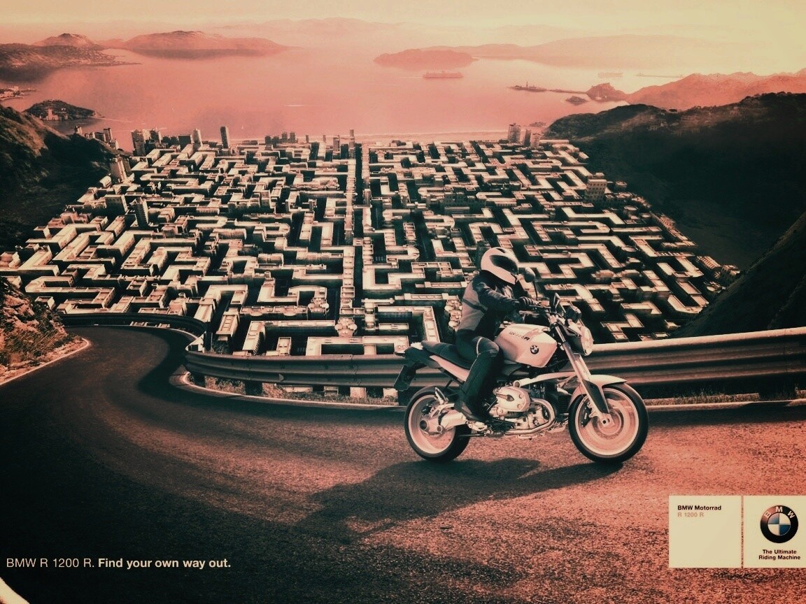 BMW R 1200 R. Найди свой путь наружу. обои