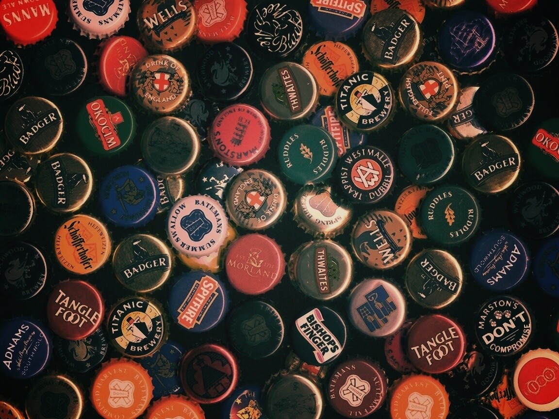 Пивные пробки обои