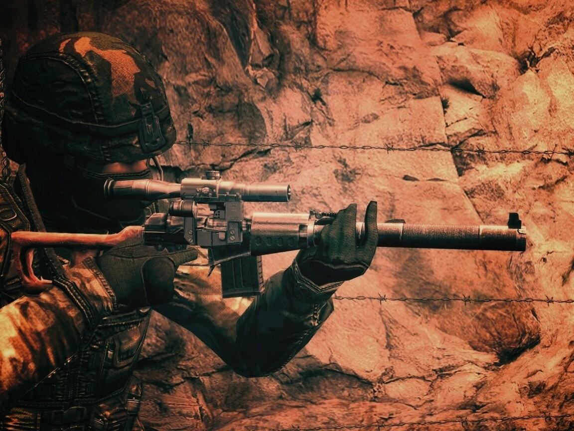 Снайпер из Counter Strike обои
