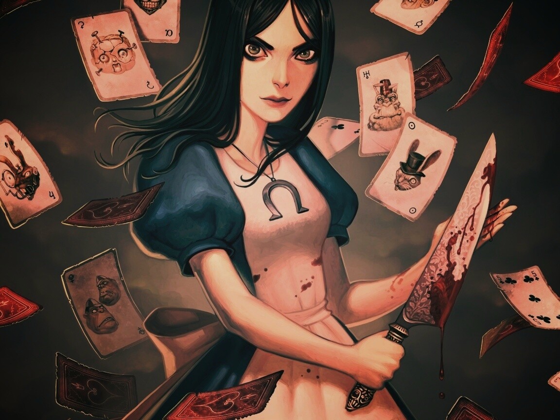 Алиса в стране чудес обои