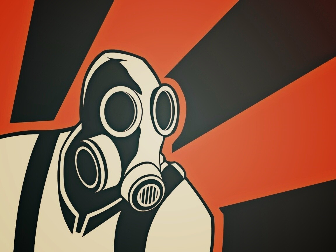 Огнеметчик из Team Fortress 2 обои