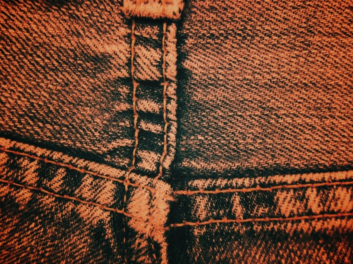 Шов на джинсах обои