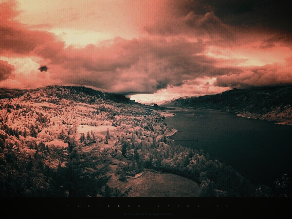 Беспокойное небо обои