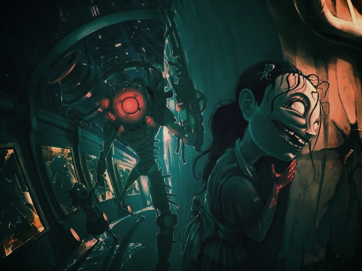 Фанарт Bioshock обои