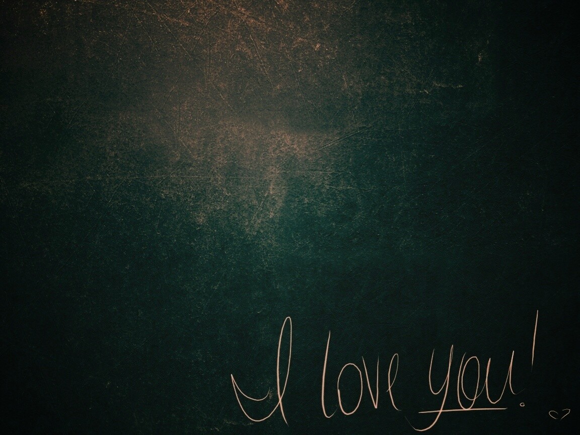 Я люблю тебя обои