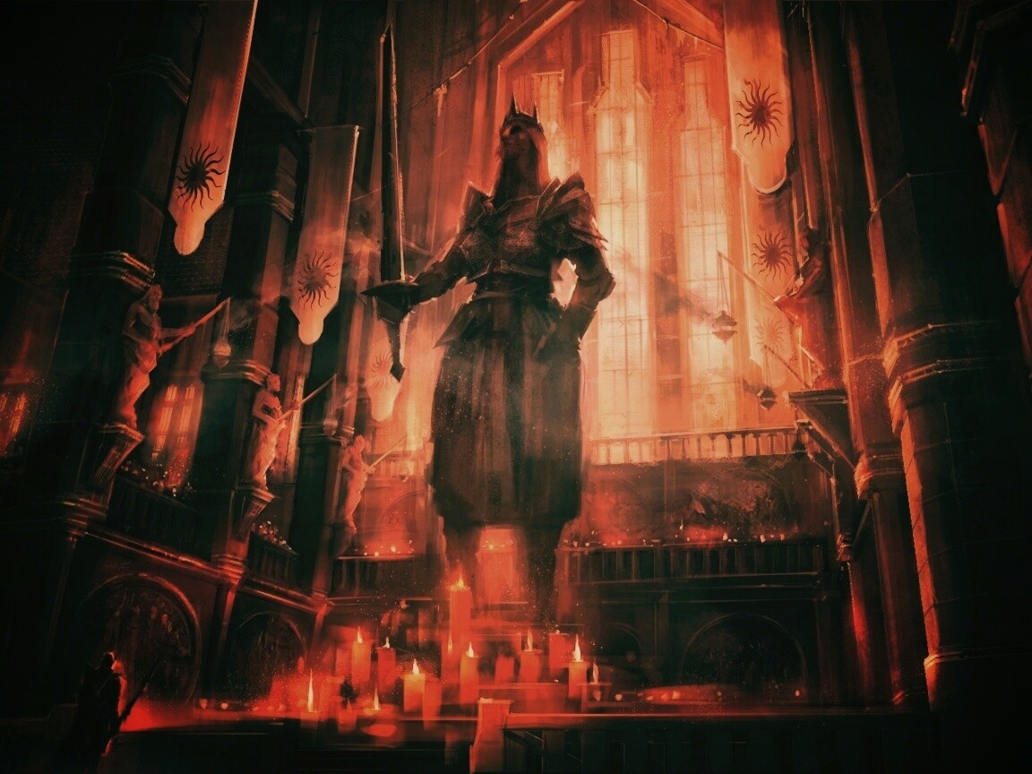 Алтарь из Dragon Age обои