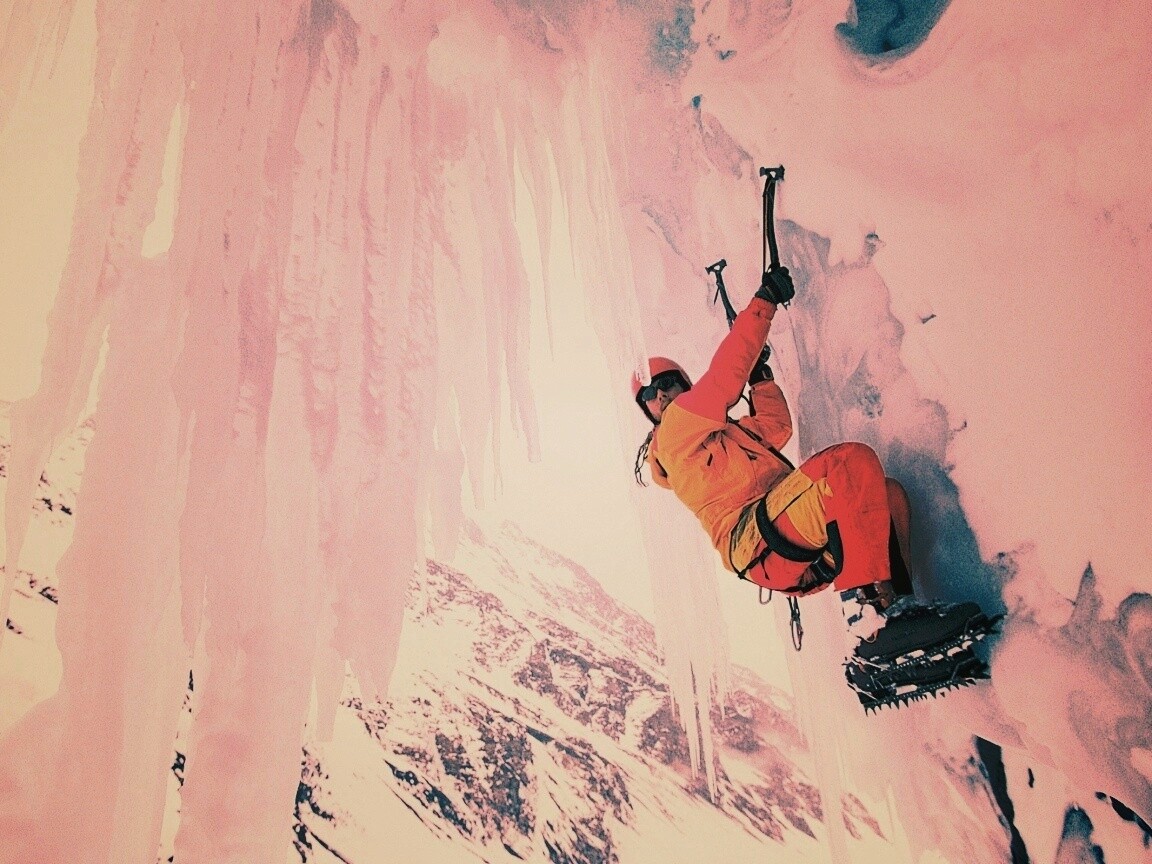 Альпинист обои