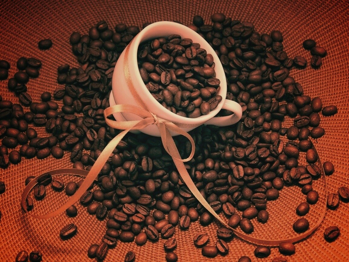 Подарок любителю кофе обои