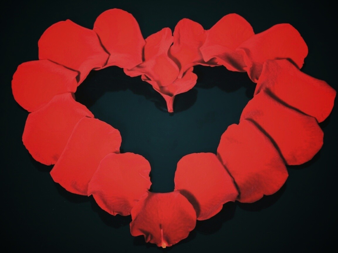 Красивое сердце обои