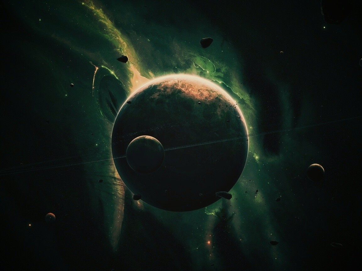 Неизвестная планета обои