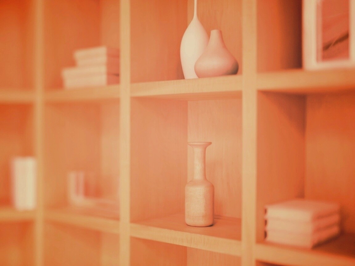 Вазы и книги обои