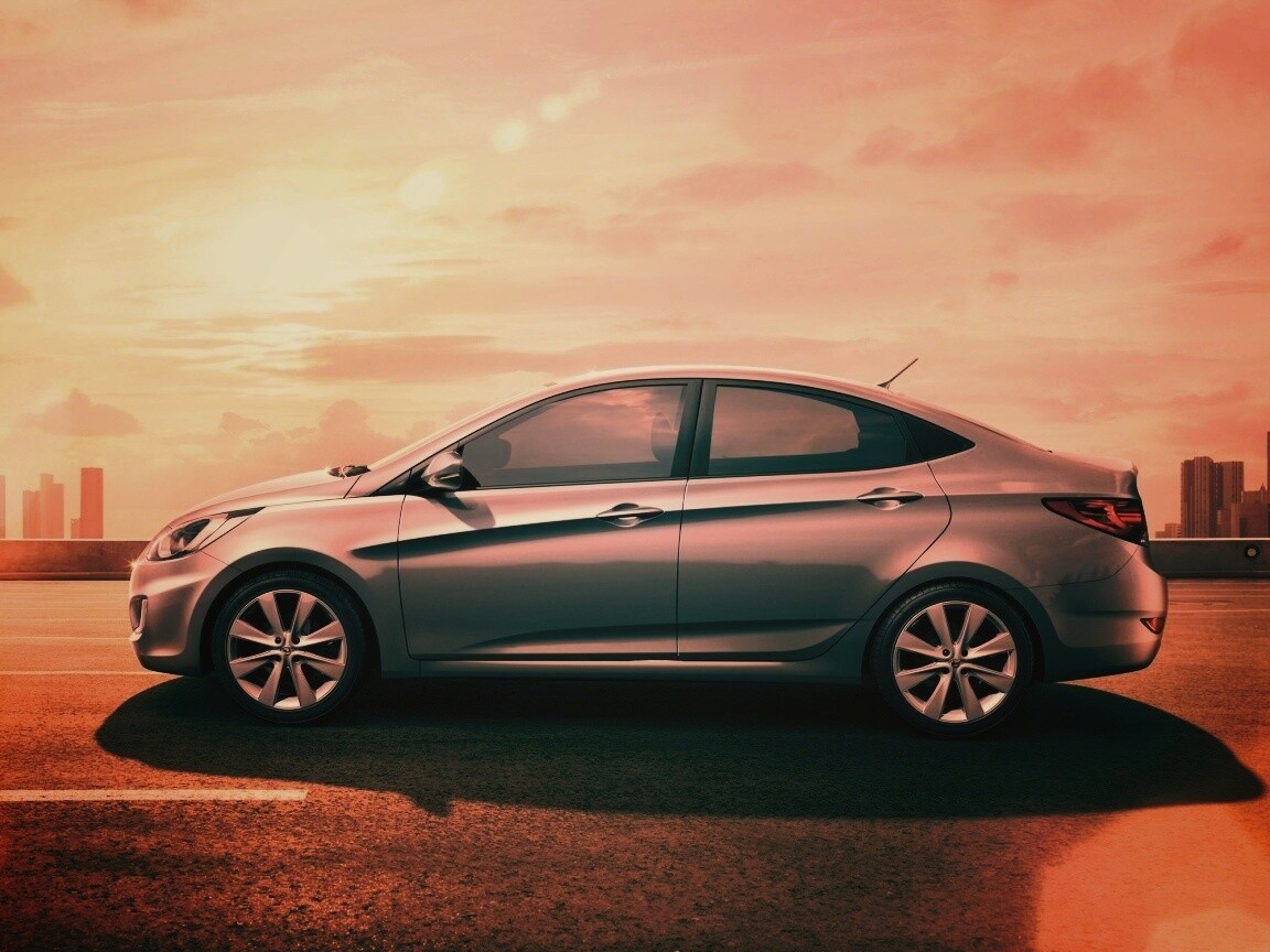 Хундай Солярис обои