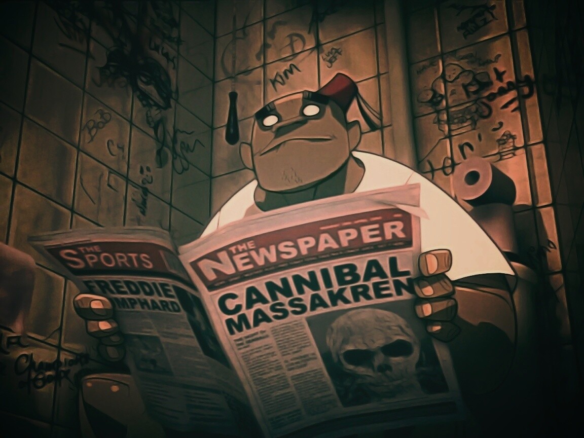 Рассел Хоббс из Gorillaz обои