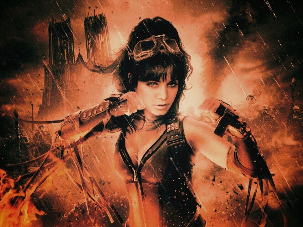 Blondie из фильма "Запрещенный прием" обои