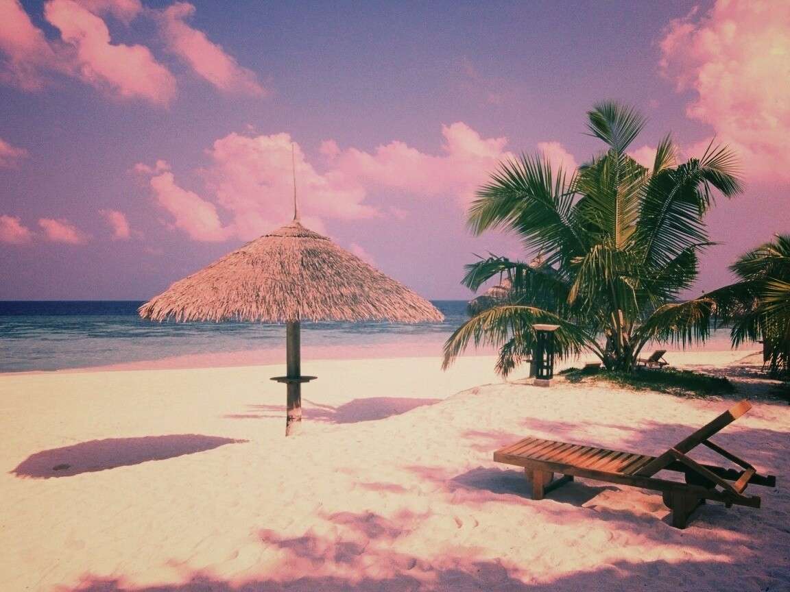 Рай на мальдивах обои