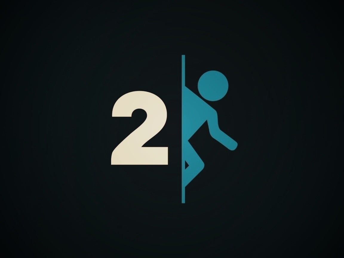 Портал 2 обои