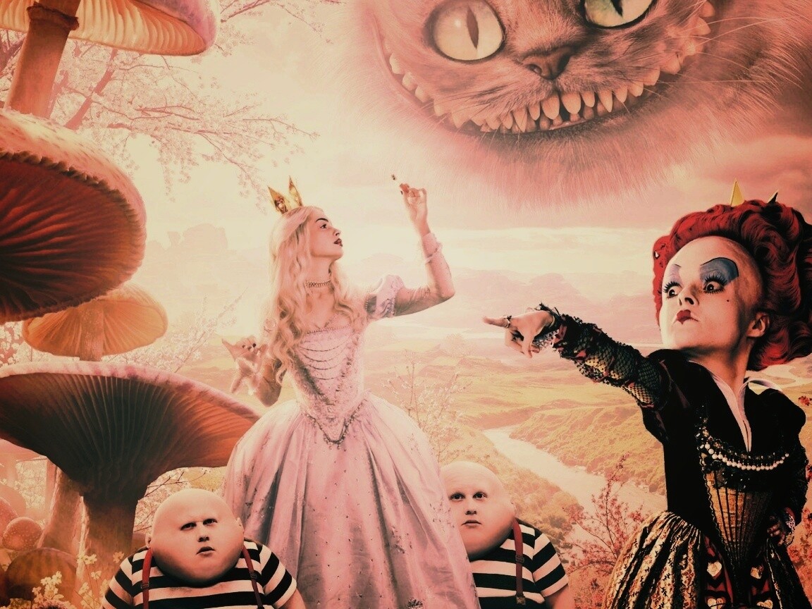 Персонажи из "Алиса в стране Чудес" обои