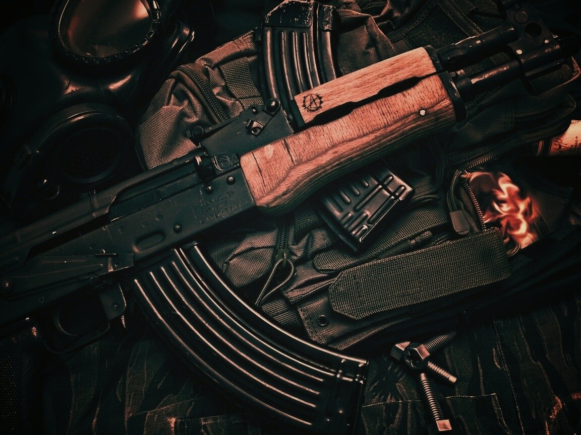 Автомат АК-47 обои
