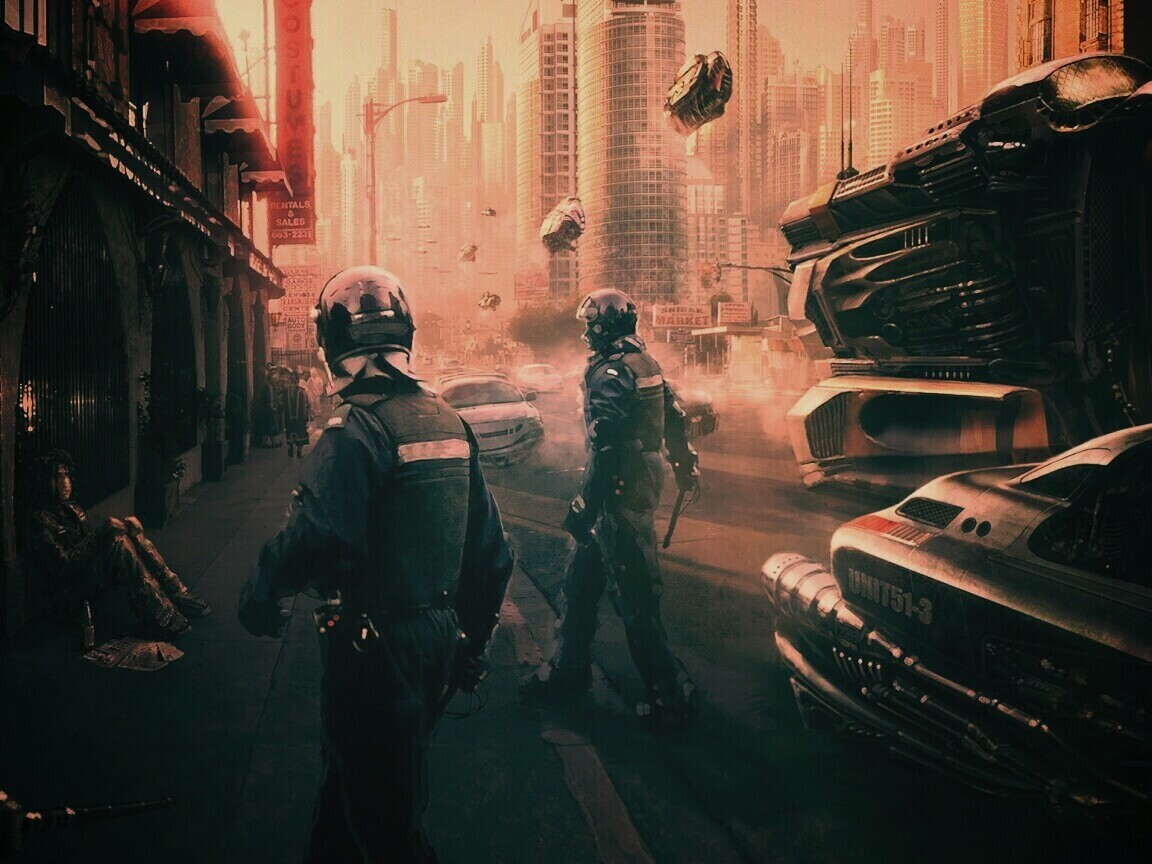 Силовики в будущем обои