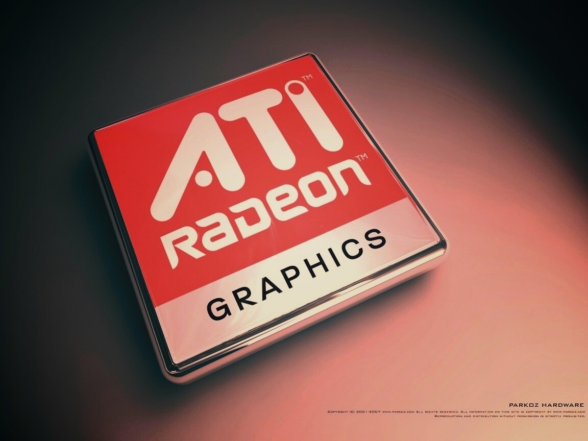 Логотип Ati Radeon Graphics обои