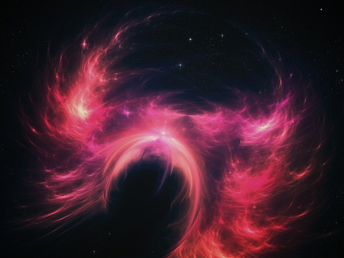 Сиреневая туманность обои