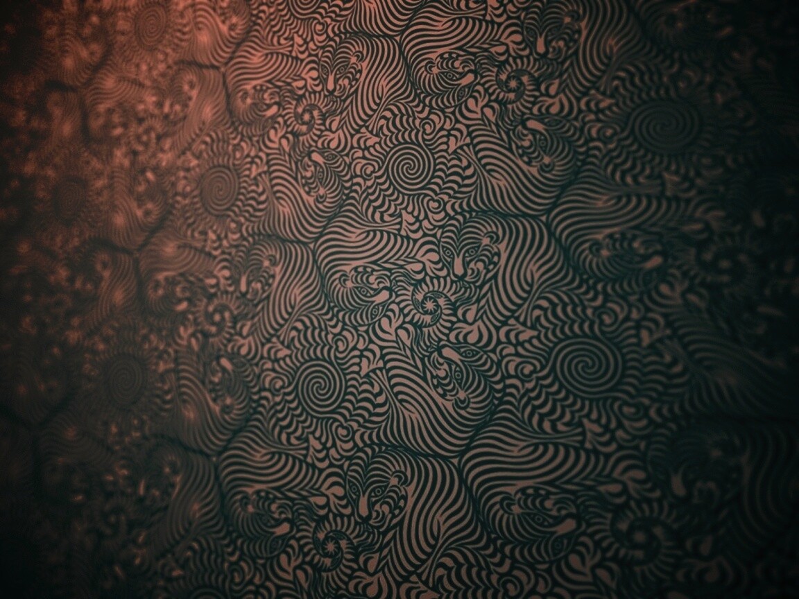 Узор с тиграми обои