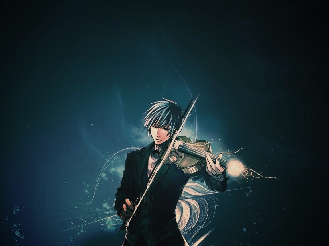 Скрипач обои