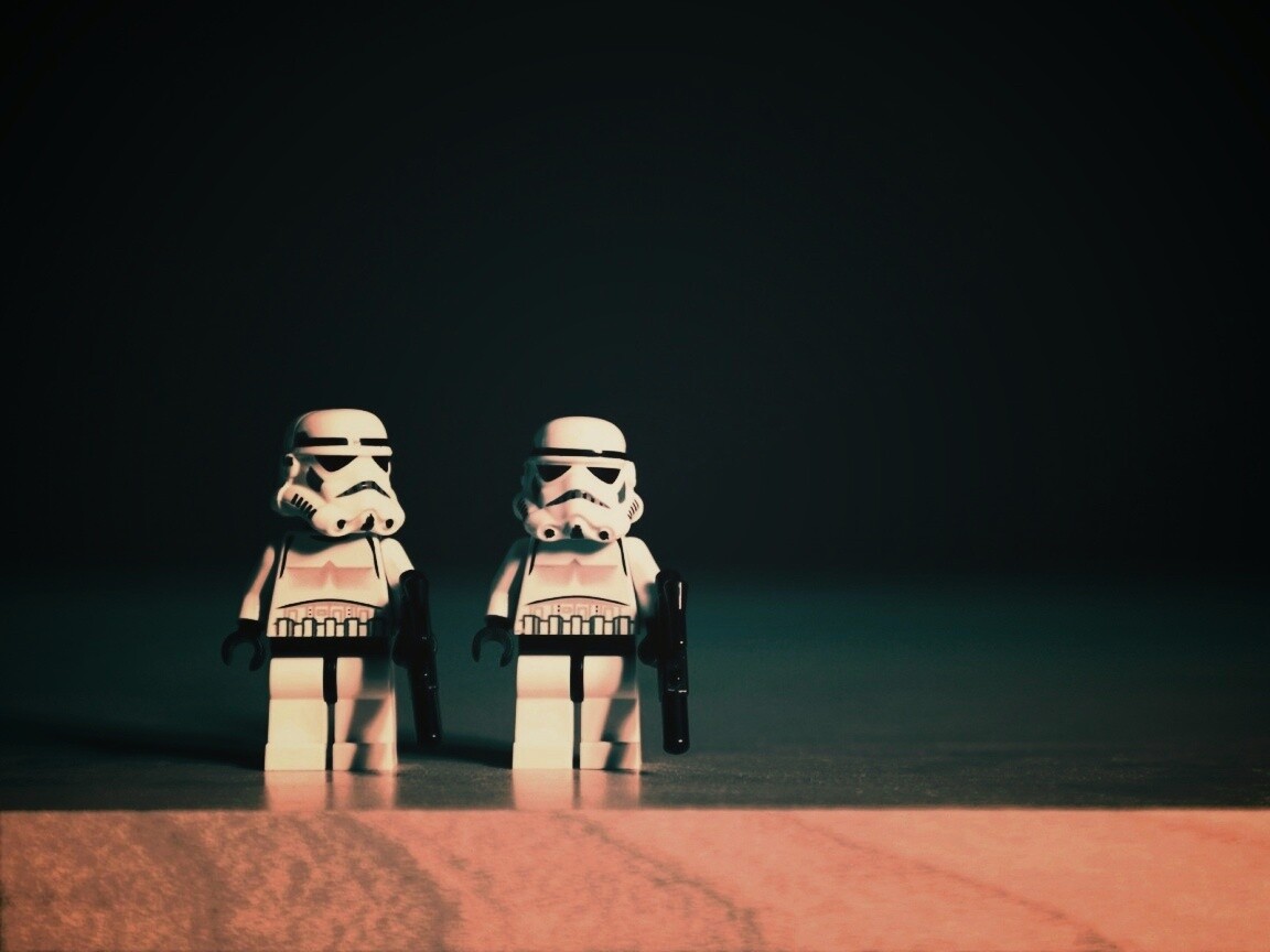 Имперские штурмовики в Lego обои