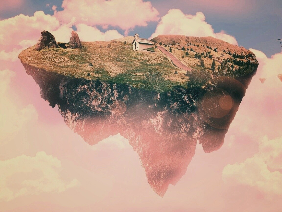 Летающий острв обои