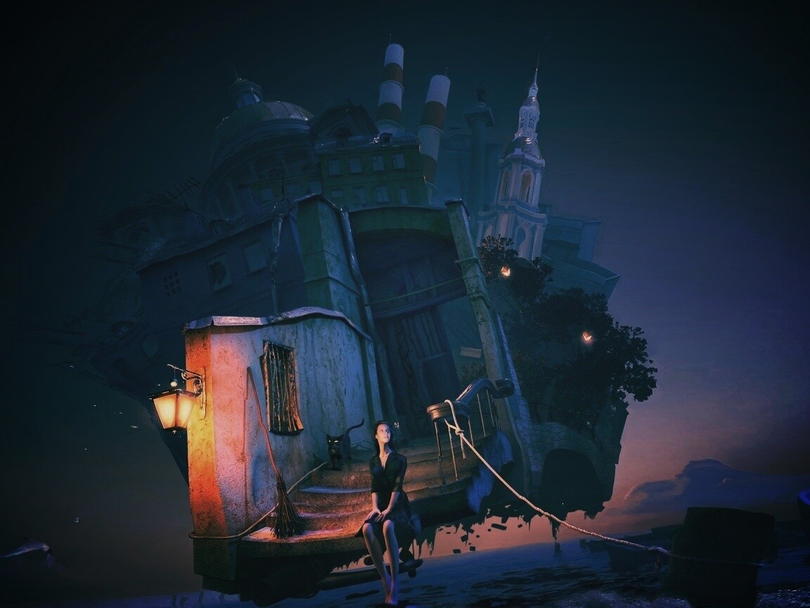 Мрачный Питер обои