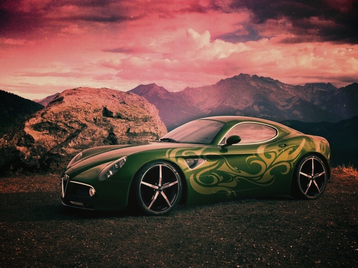 Альфа-ромео обои