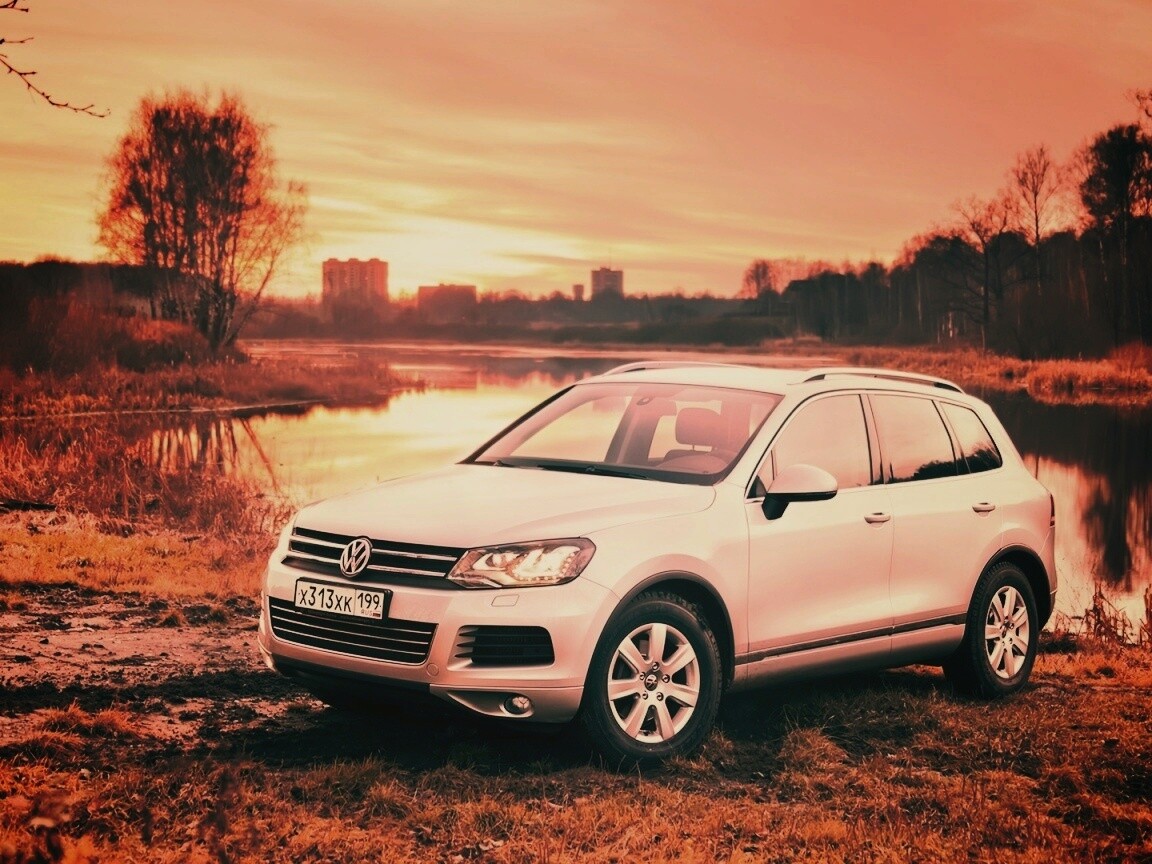 Озеро и Туарег обои