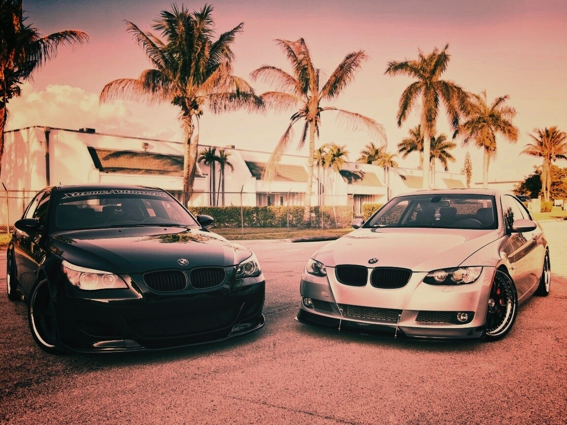 Две БМВ обои