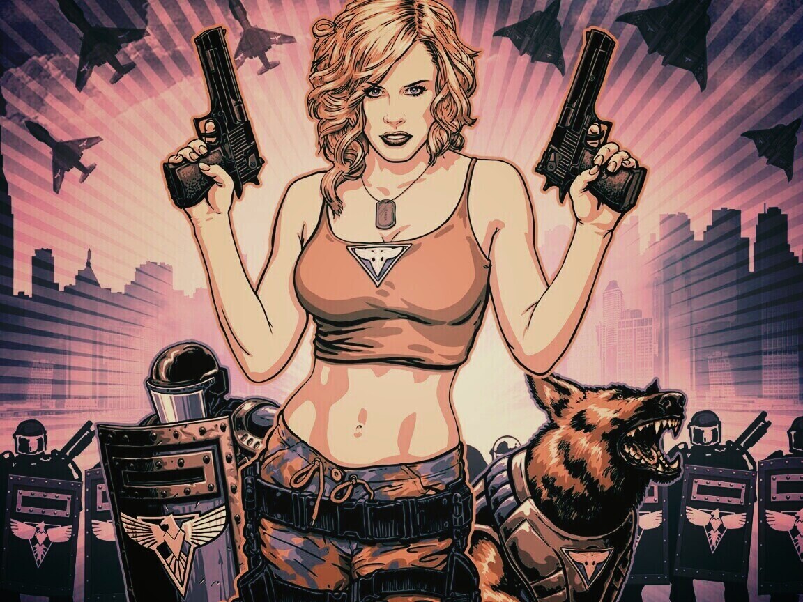 Таня из Red Alert 3 обои