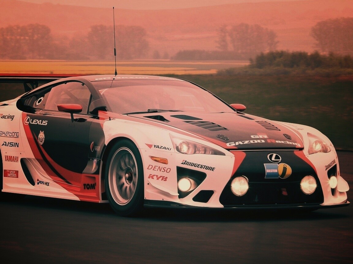 Гоночный Лексус обои