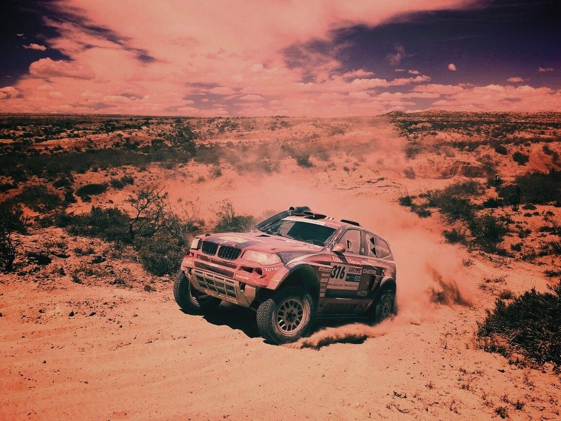 Раллийный BMW X3 обои