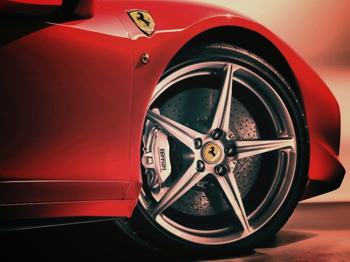 Колесо Феррари обои