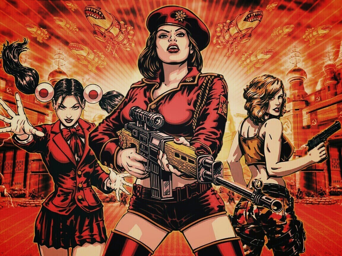 Red alert 3 обои