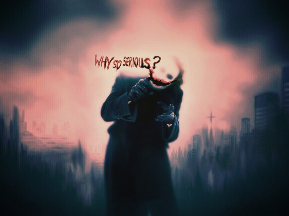 Чего ты такой серьезный? обои