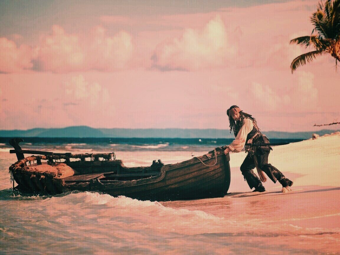 Капитан Джек-Воробей обои