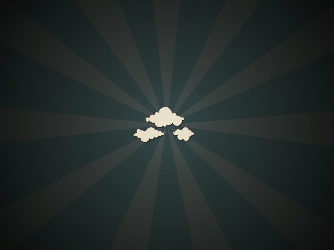 Векторные облака обои