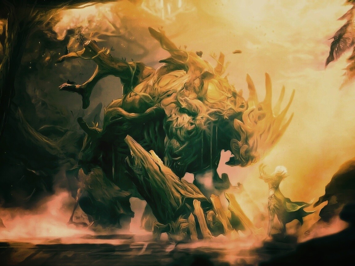 Древний энт обои