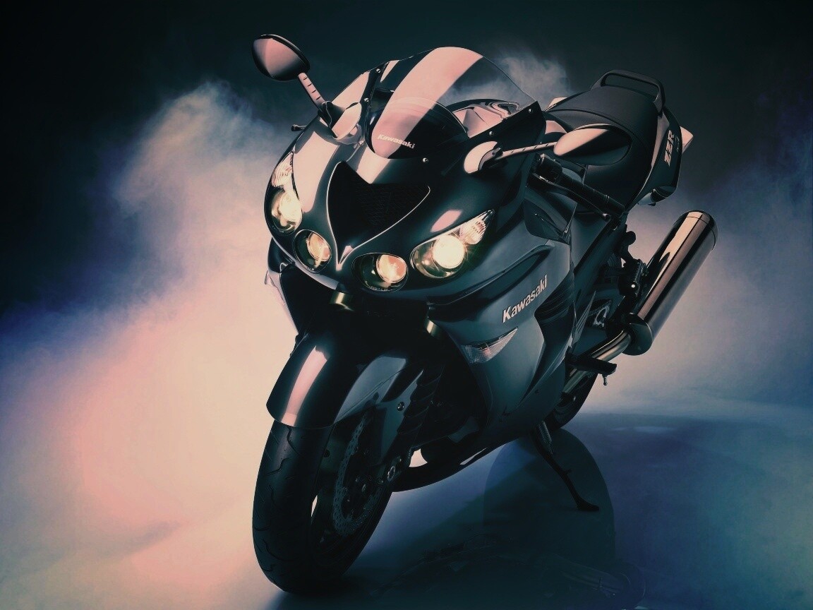 Мотоцикл Кавасаки ZX14 обои