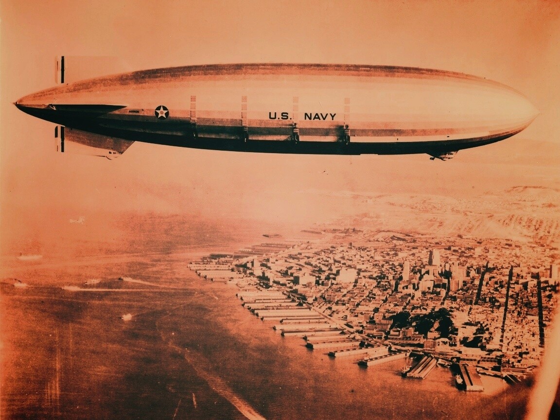 Дерижабль обои