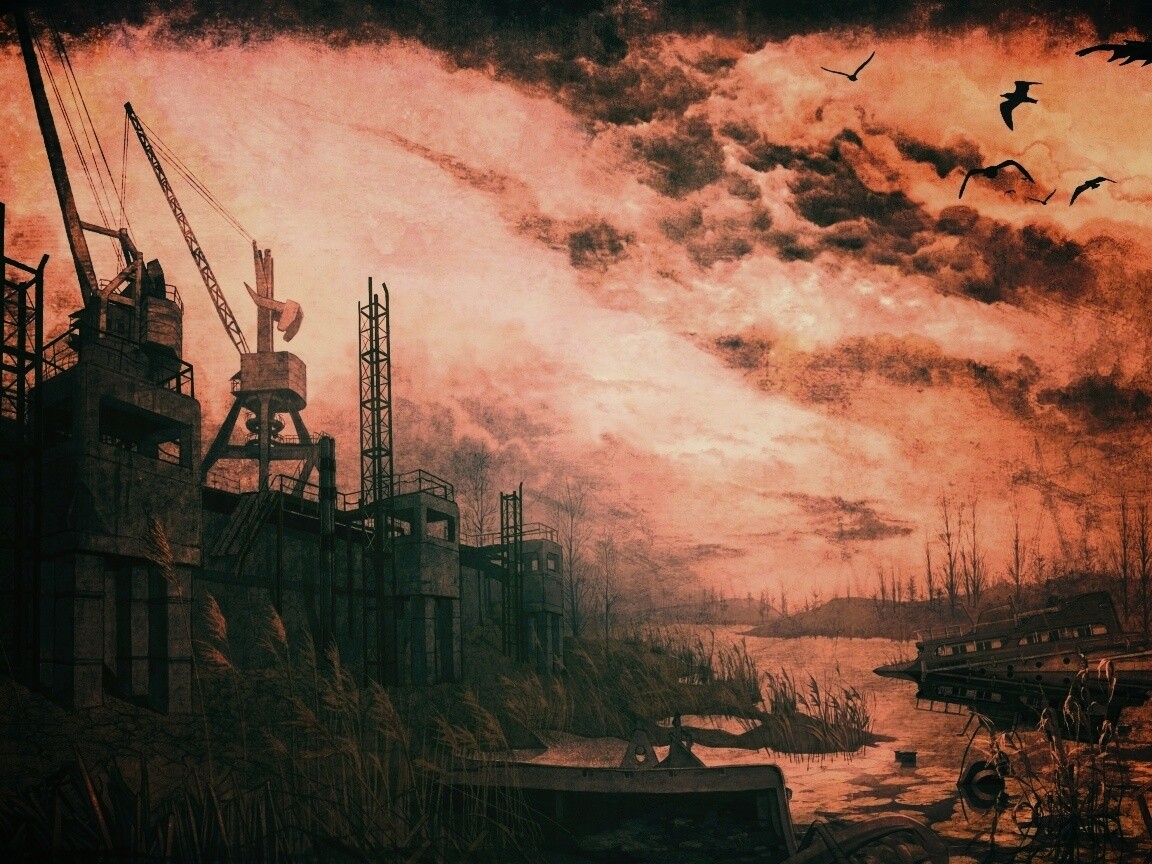 Панорама из Сталкера обои