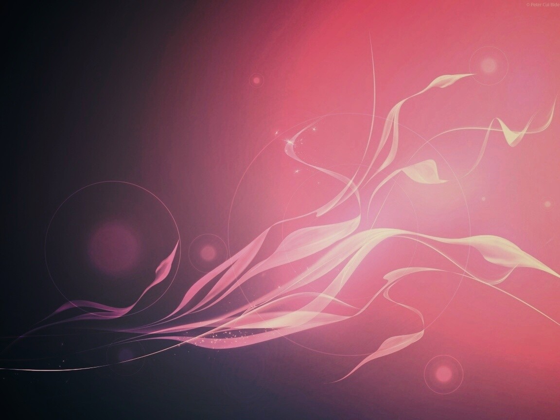 Лёгкая сиреневая абстракция обои