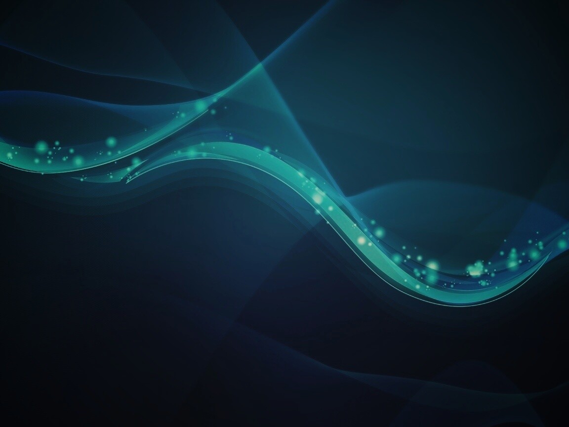 Синяя абстрактная волна обои