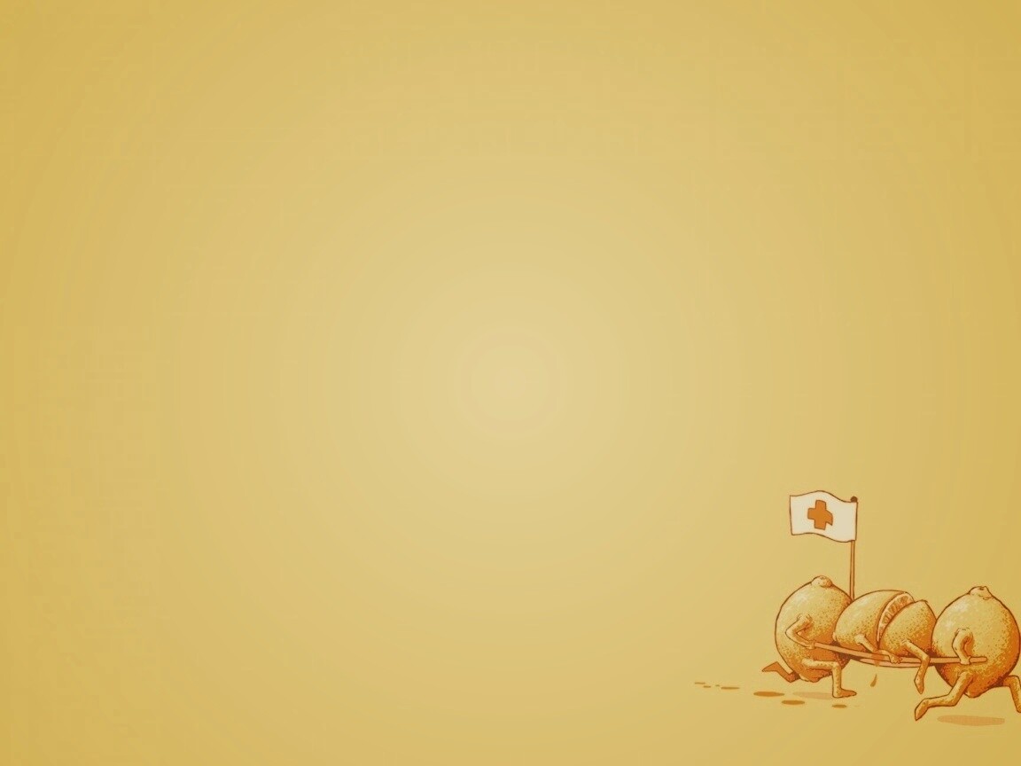 Скорая лимонная помощь обои