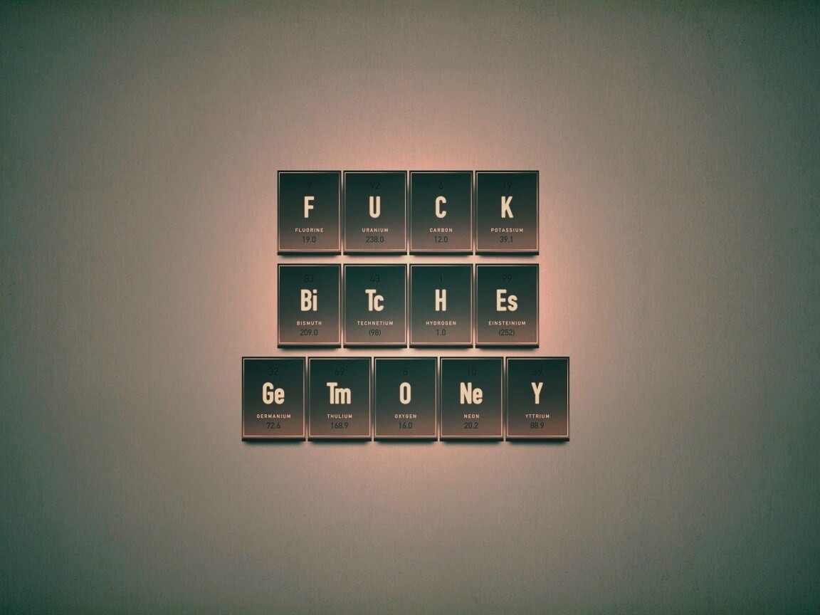 Fuck Bitches Get Money обои