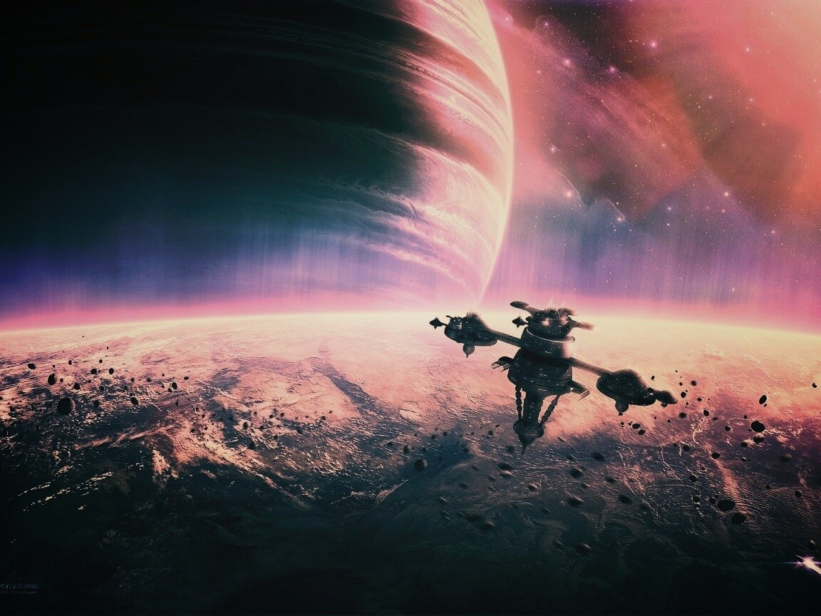 Космический корабль обои